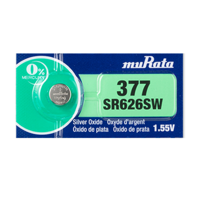 Sony 377 Is Now Murata 377 Sr626sw Silver Oxide Watch Battery 1 Pack Ebay