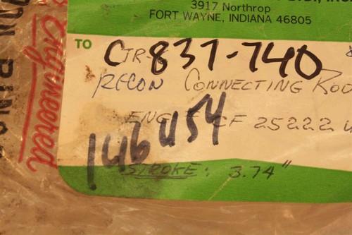Connecting Rod Reconditioned TRIUMPH 146454 like Moss 837-740 GT6 TR6 1500 Old - Picture 6 of 7