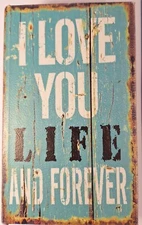 Fake Book Secret Storage Box Hidden Stash Box Beach Love Theme 9 X 5 X 2 