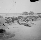 Wreckage Confederate Blockade Runner South Carolina 8x10 US Civil War Photo