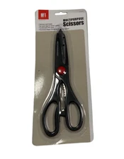 Harbor Freight Tools Multi Purpose Scissor Stainless Steel & Bottle Opener Black