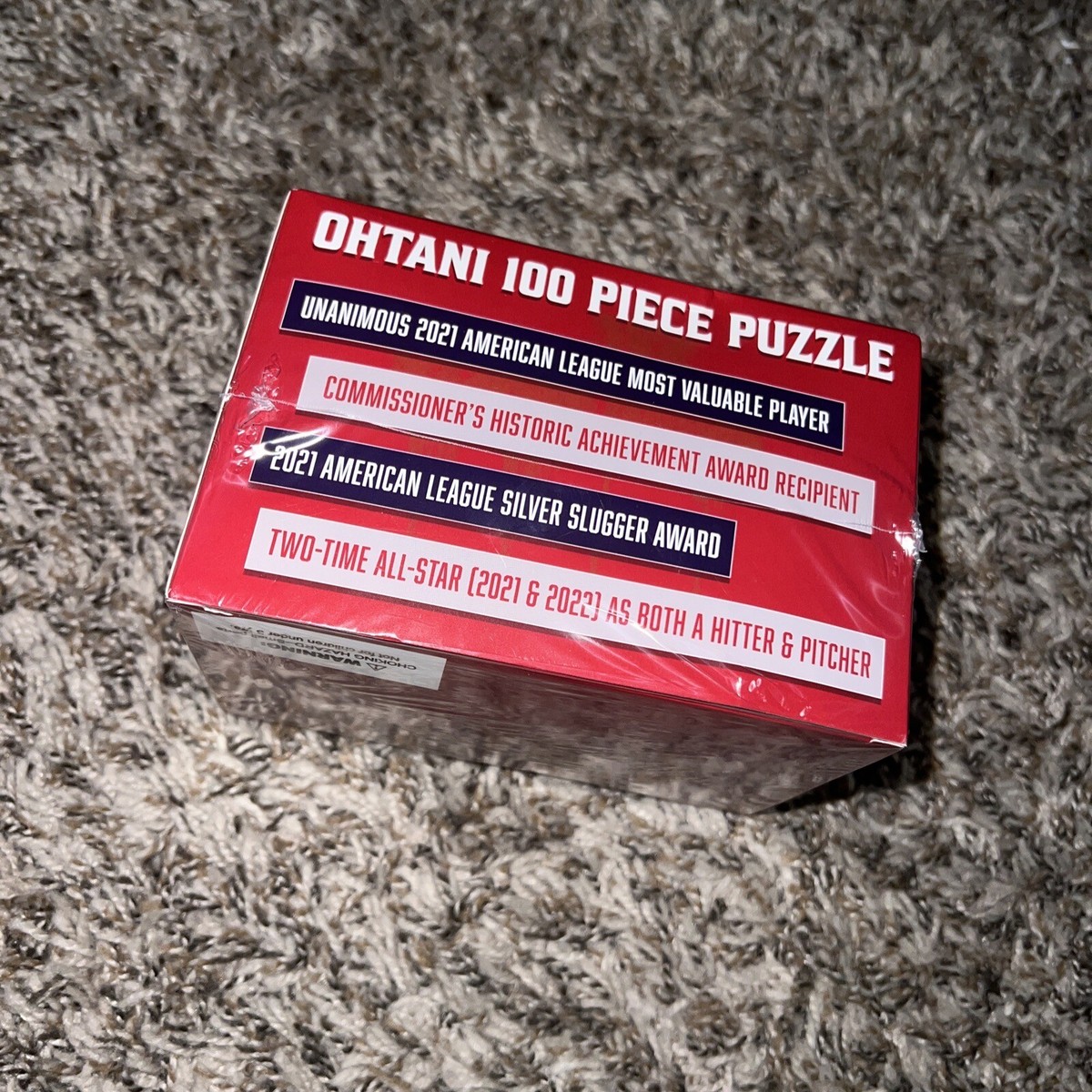 Shohei Ohtani 100 Piece Promo Puzzle. Angels Giveaway. New