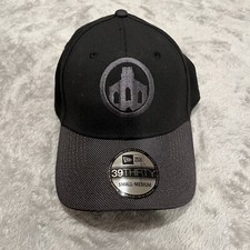 New Era 39Thirty Cap Stretch Cotton Authentic Fitted Baseball Hat Navy Blue M/L