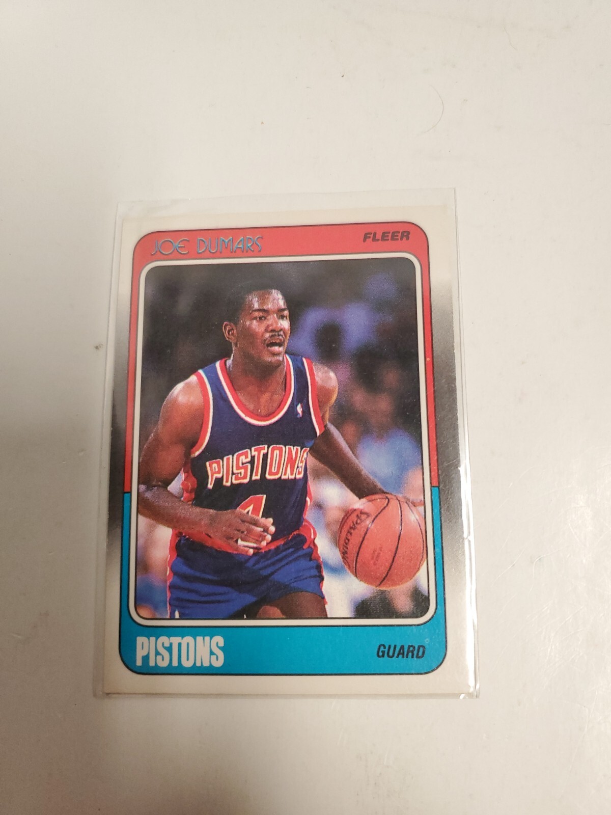 1988-89 Fleer NBA #40 Joe Dumars