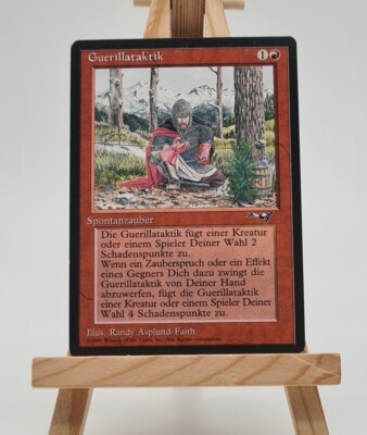 Guerillataktik (M.2) Allianzen Magic Karte MTG Deutsch (Guerrilla Tactics (M.2)