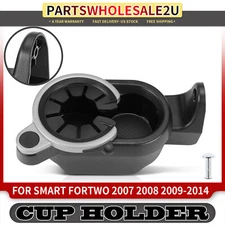 Black Center Console Cup Holder Screws for Smart Fortwo 2007 2008 2009 2010-2014