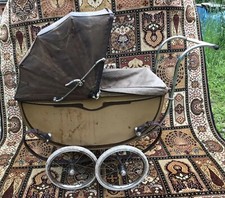 Original Rare Pedigree 1930’s Coach Built Childs Carridge Pram