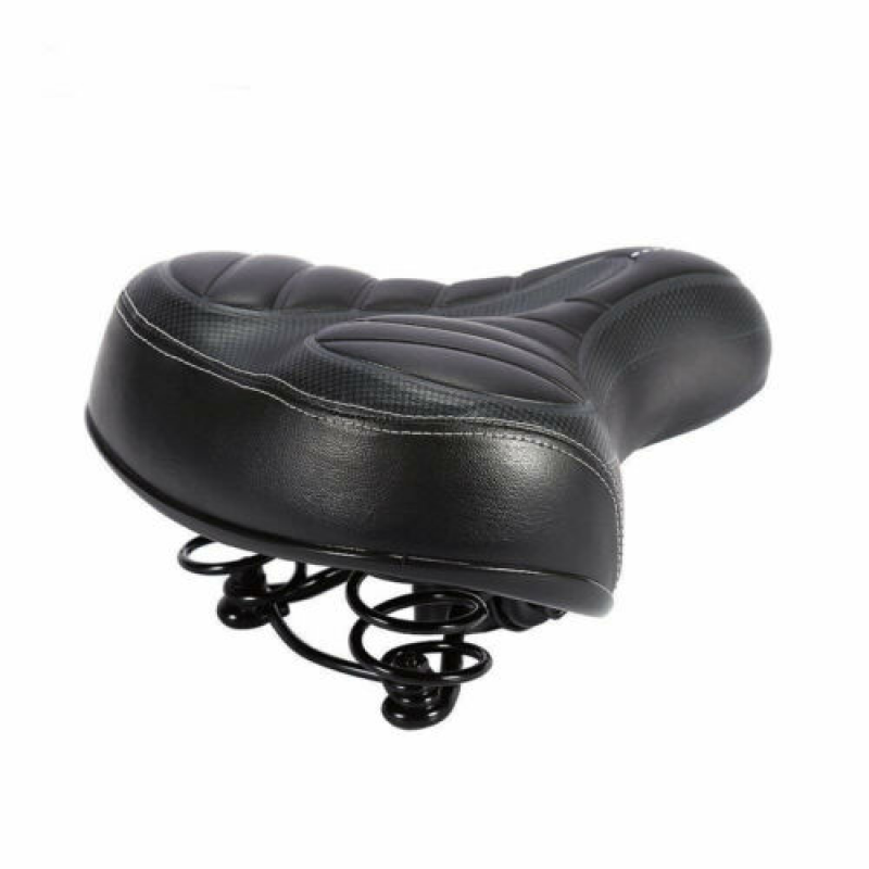 Comfort Wide Big Bum Soft Gel Cruiser Bike Bicycle Cycling Pad Saddle Seat