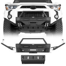 Offroad Front Bumper Addition Wings Skid Plate Fit 2014-2024 Toyota 4runner Offroad Front Bumper Addition Wings Skid Plate Fit 2014-2024 Toyota 4runner