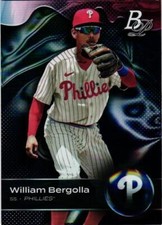2023 Bowman Platinum #TOP-55 William Bergolla Top Prospects
