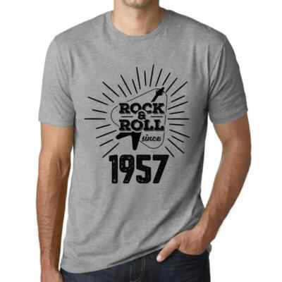 ULTRABASIC Herren T-Shirt Gitarre und Rock & Roll seit 1957 Guitar and Rock &