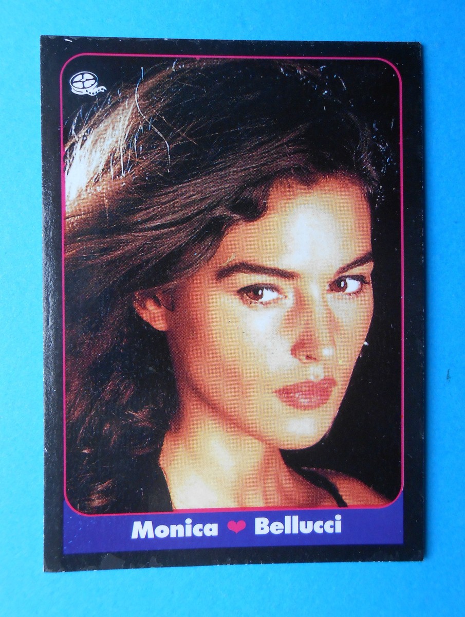 Cromos Figurines Masters Cards 7 Monica Bellucci 1993 Actors