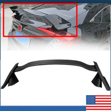 Matte Black Trunk Spoiler Wing For Honda Civic Lx Ex Type R Style 2016-2021 18 Matte Black Trunk Spoiler Wing For Honda Civic Lx Ex Type R Style 2016-2021 18