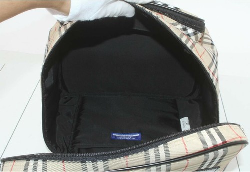 Borse/borse Burberry etichetta blu vanità borsa trucco a quadretti - Foto 3 di 3