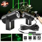 3' Laser Led Whip Lights Whipless Antenna Remote For Polaris Rzr 1000Xp Atv Utv