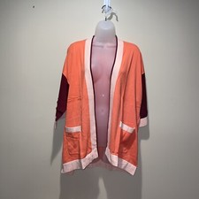 1X Open Front Lands End Cardigan