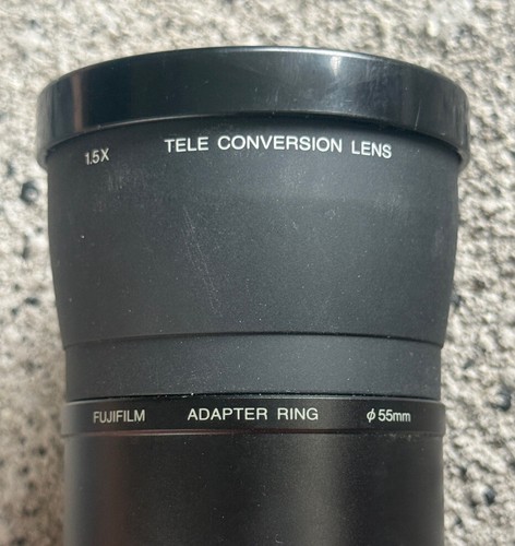 Fujifilm FinePix 1.5x Tele Conversion Lens 46mm-55mm Adapter | Free AU Postage - Picture 5 of 6