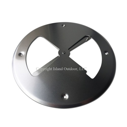 BBQ Smoker Supply wood stove ajustable grill vent damper 8" inch