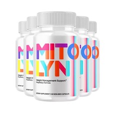 5-Pack Mitolyn Capsules, Advanced Weight Loss Support Supplement - 300 Capsules