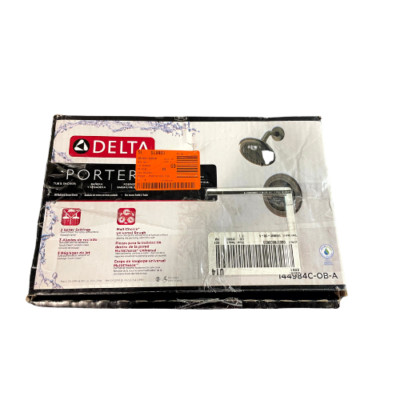 Delta 144984C-OB-A Porter 1-Handle 3-Spray Tub & Shower Faucet Oil Rubbed Bronze
