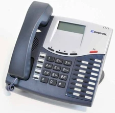 InterTel 550.8520 Phone Nice Axxess Inter-Tel 8520 Buttons Work Warranty Gray