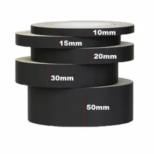30M Black Acetate Cloth Single-Sided Adhesive Tape Wire Bnding High Temperature 