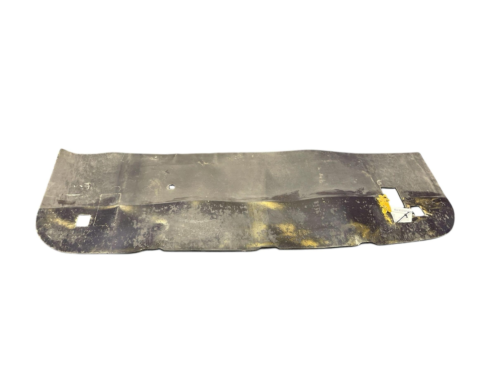 2003-2008 LAMBORGHINI GALLARDO REAR INTERIOR WINDOW SHELF CARPET BLACK *WEAR*