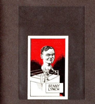 1947 D. Cummings & Son Famous Fighters BENNY LYNCH #19    [NrMt-Mint]