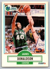 1990-91 Fleer - James Donaldson #41