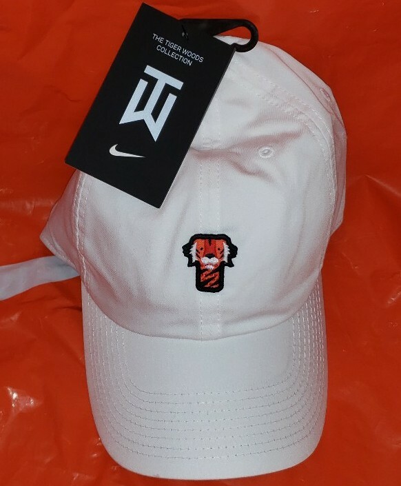 tiger woods hat white