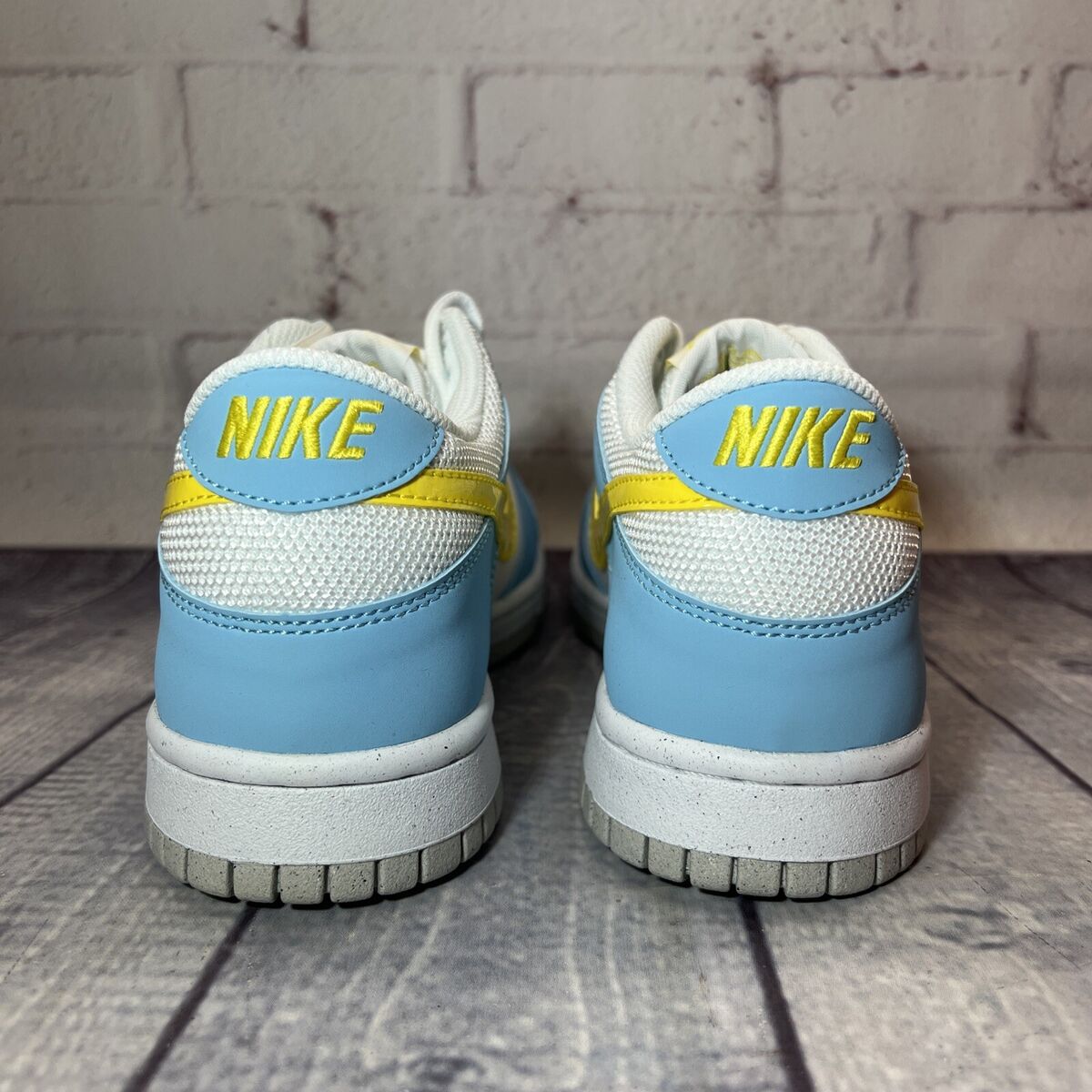 Nike Dunk Low Homer Simpson Blue Yellow Shoes DX3382-400 Nike Dunk Low Homer Simpson Blue Yellow Shoes DX3382-400