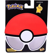   Pok mon   Sun-Stache   POKEBALL Mirrored Sunglasses   Cosplay   Ships Free