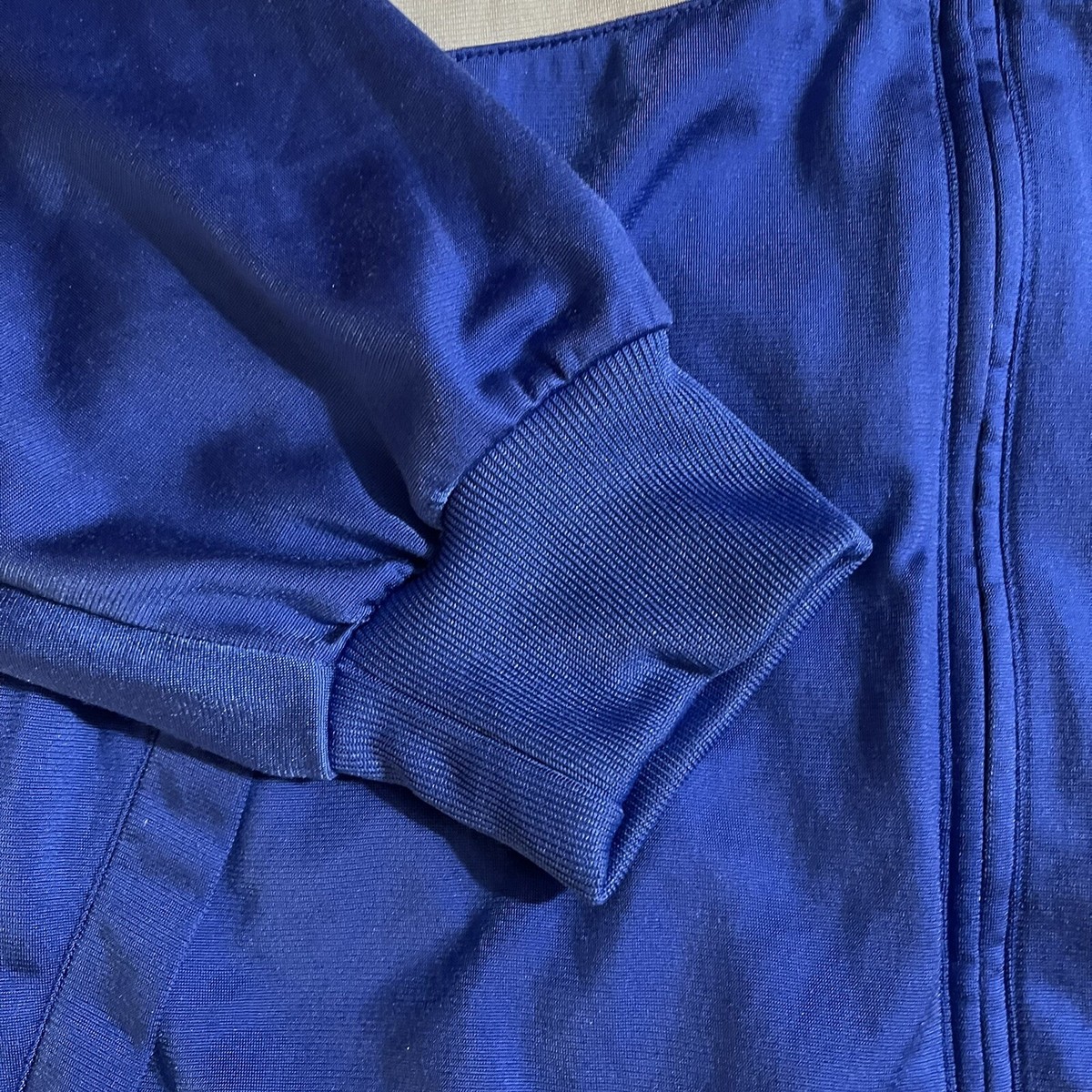 Adidas Originals Full Zip Track Jacket Blue Size Medium