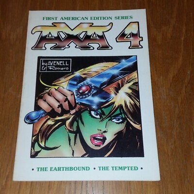 AXA #4 THE EARTHBOUND THE TEMPTED FIRST AMERICAN EDITION SERIES 1983 TPB 