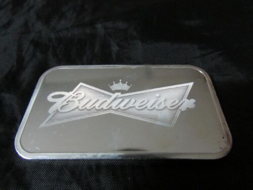 1 Unze 0,999 Silber Kunstbarren BUDWEISER neues Design Barren USA keine Schweiz - Bild 2 von 3