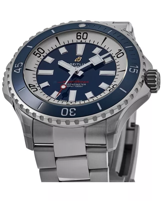 Breitling superocean 46 blue cheap