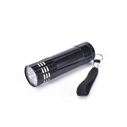 Mini UV ultra violet 9 LED lampe torche BlackLight lampe d'inspection .C3 G1 - Picture 4 of 12