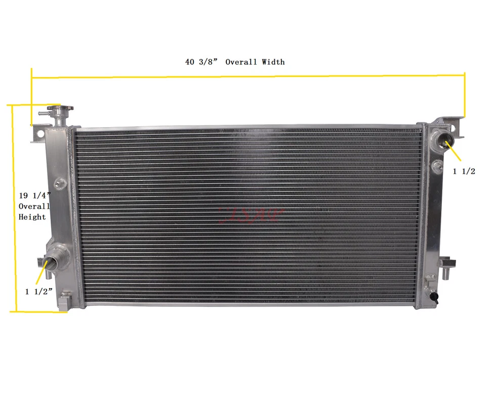 All Aluminum radiator Fit Lincoln Mark LT 2010/Navigator 2014  DPI 13099 5.4L - Image 2 of 4