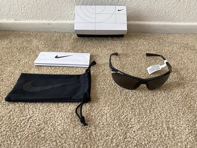 Men's Black Nike Tailwind Sport EVO 491-001 Max Optics Sunglasses New Tags Box 