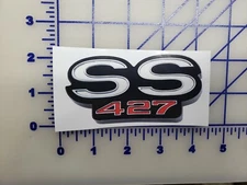 SS Chevyy SS 427  Logo Vinyl Decal