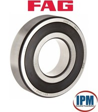 FACTORY NEW  FAG 6302-2RSR Deep Groove Ball Bearing 15x42x13mm, 2 Rubber Seals