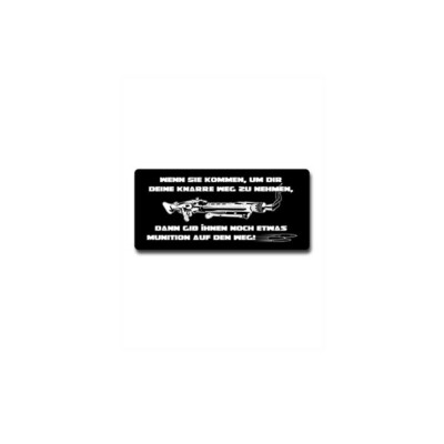 When They Come To Take Your Gun Away Sticker Gun 15x7cm#A3798