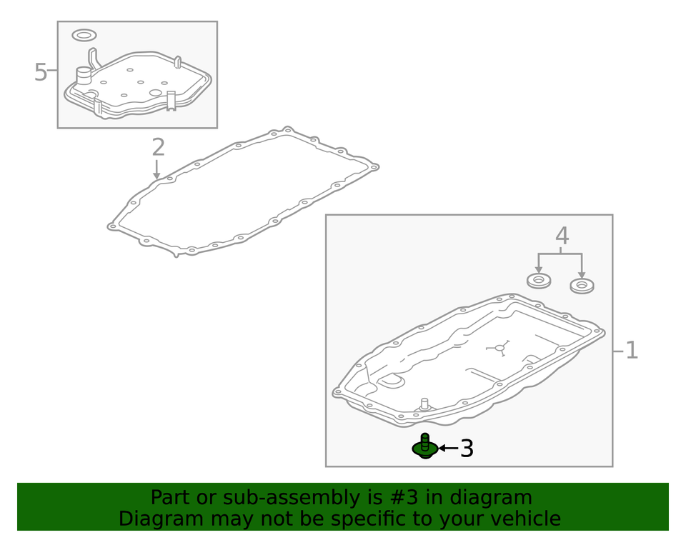Genuine GM Automatic Transmission Oil level Check Plug 24267298 eBay