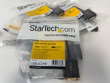 STARTECH.COM DP2DVI2 DISPLAYPORT TO DVI VIDEO ADAPTER CONVERTER NEW LOT 13
