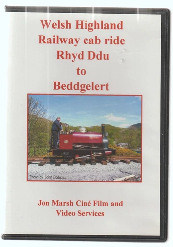 Welsh Highland Railway (DVD) Drivers Eye View ~ Rhydd Ddu to Beddgelert ~