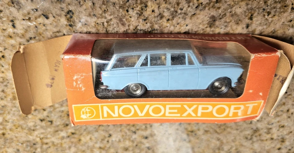 Ultra Rare! 1978 Moskvich 427 1:43 Novoexport  USSR, CCCP Barn Find! A4 - Image 4 of 4