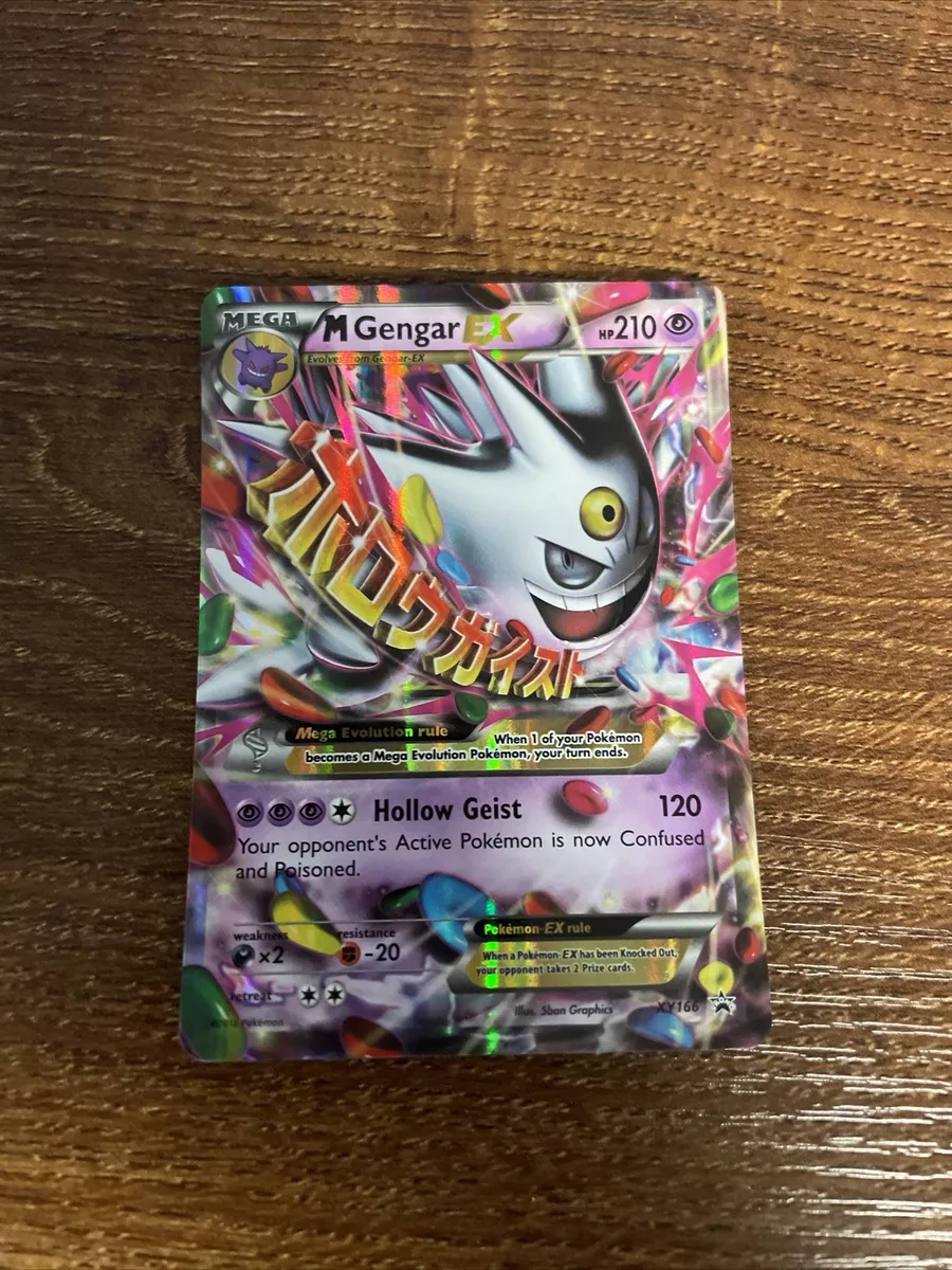  Mega Gengar EX - XY166 - XY Black Star Promos - XY