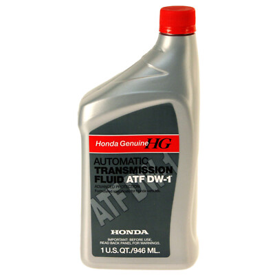 NEW For 1 Quart ATF DW-1 Automatic Transmission Fluid for Genuine Honda Acura
