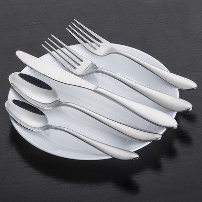 4 PCS Silverware Set，Stainless Steel Flatware Set, Spoons and Forks Cutlery Set.