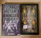Teenage Mutant Ninja Turtles The Figures 4 Pack TMNT Movie NECA SDCC